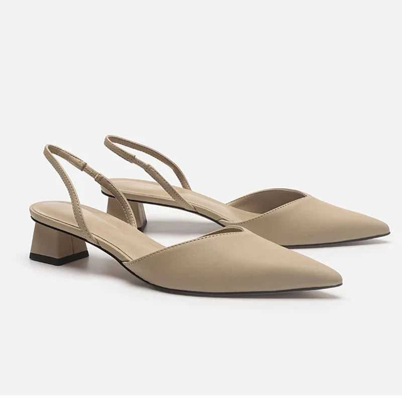 Stilla | Slingback Sandaletter Med Hæl