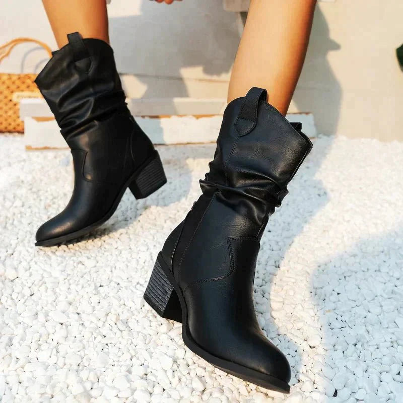 Stilla | Western Slouch Støvler