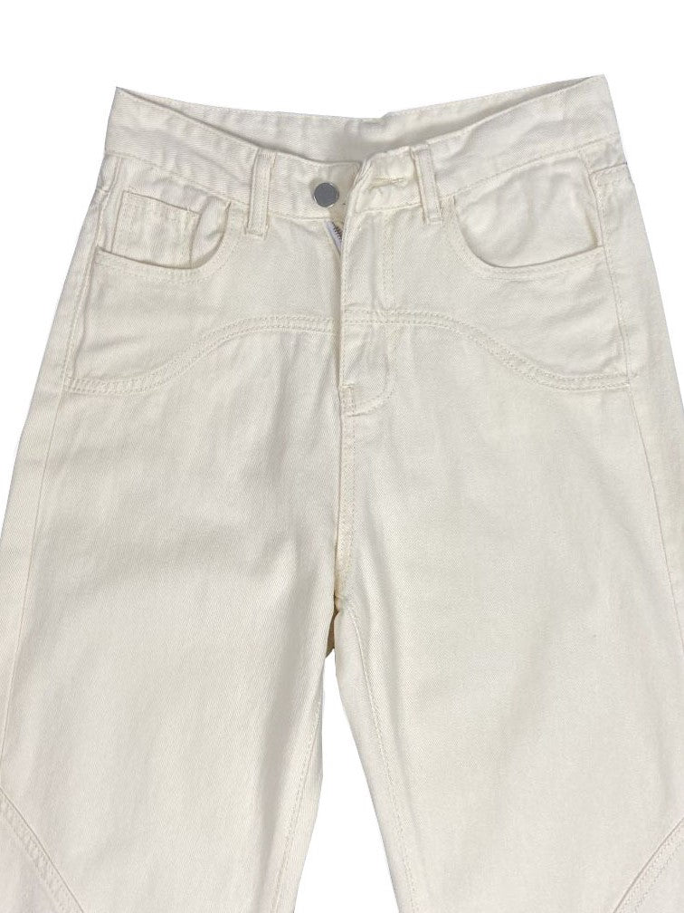 Stilla | Marie Baggy Jeans Med Høj Talje