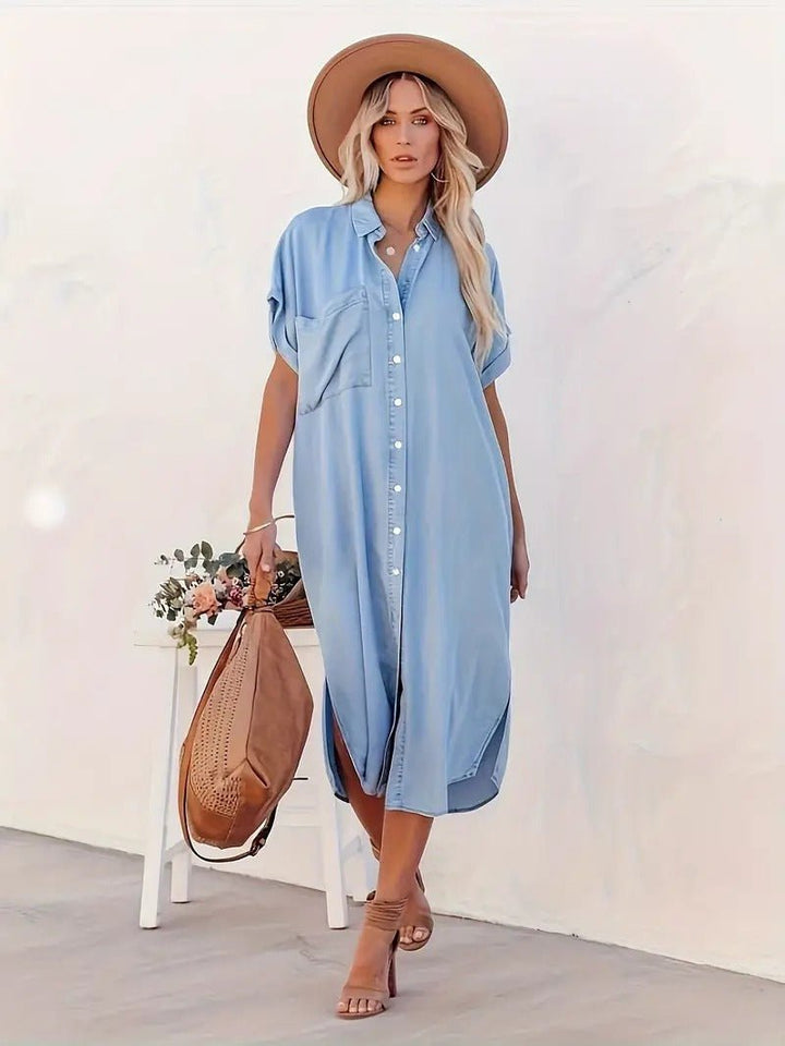 Stilla | Løst Denim Kjole