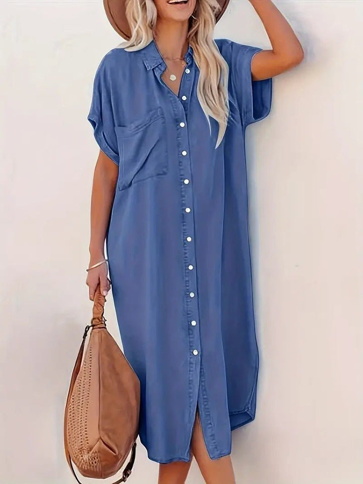 Stilla | Løst Denim Kjole