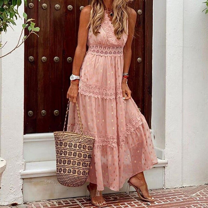 Stilla | Boho Spids Maxikjole