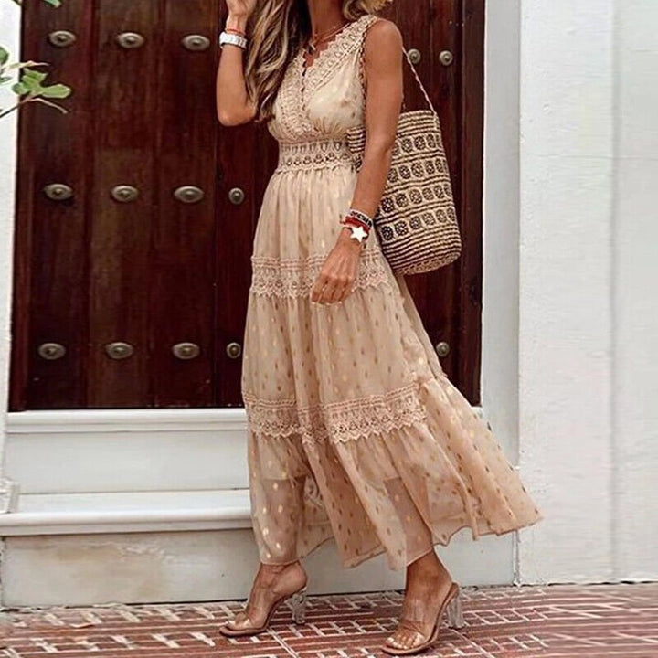 Stilla | Boho Spids Maxikjole