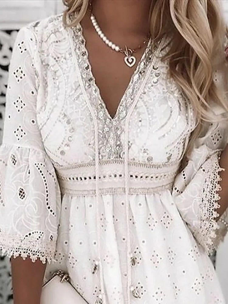 Stilla | Boho Minikjole