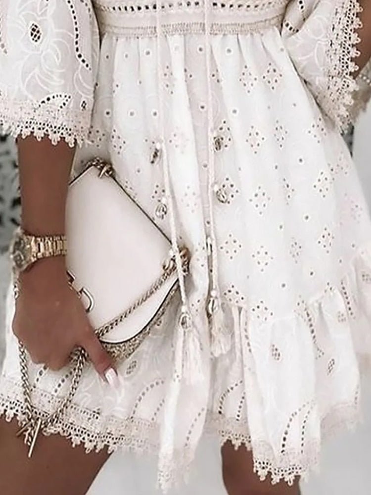 Stilla | Boho Minikjole
