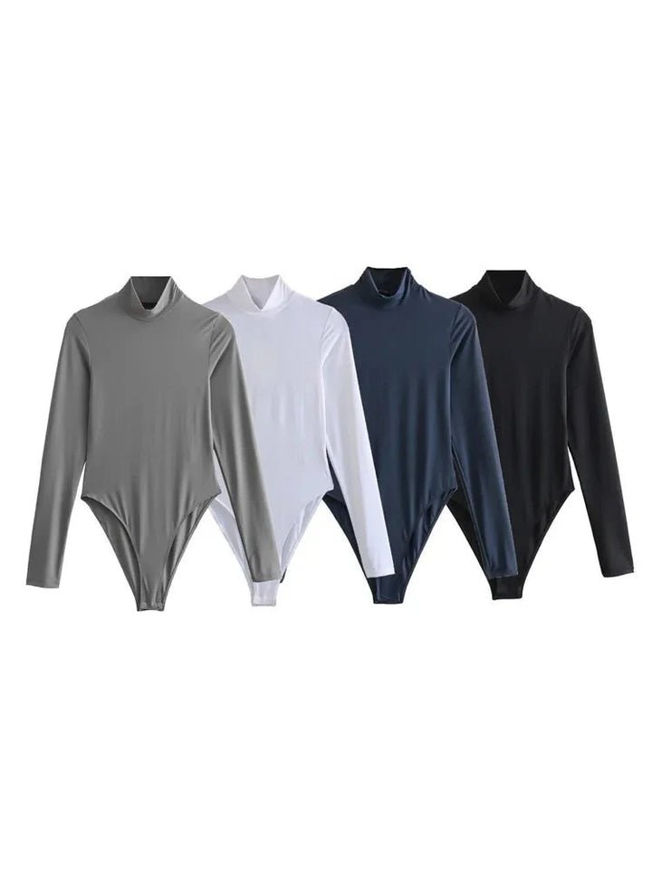 Stilla | Langærmet Rullekrave Bodysuit