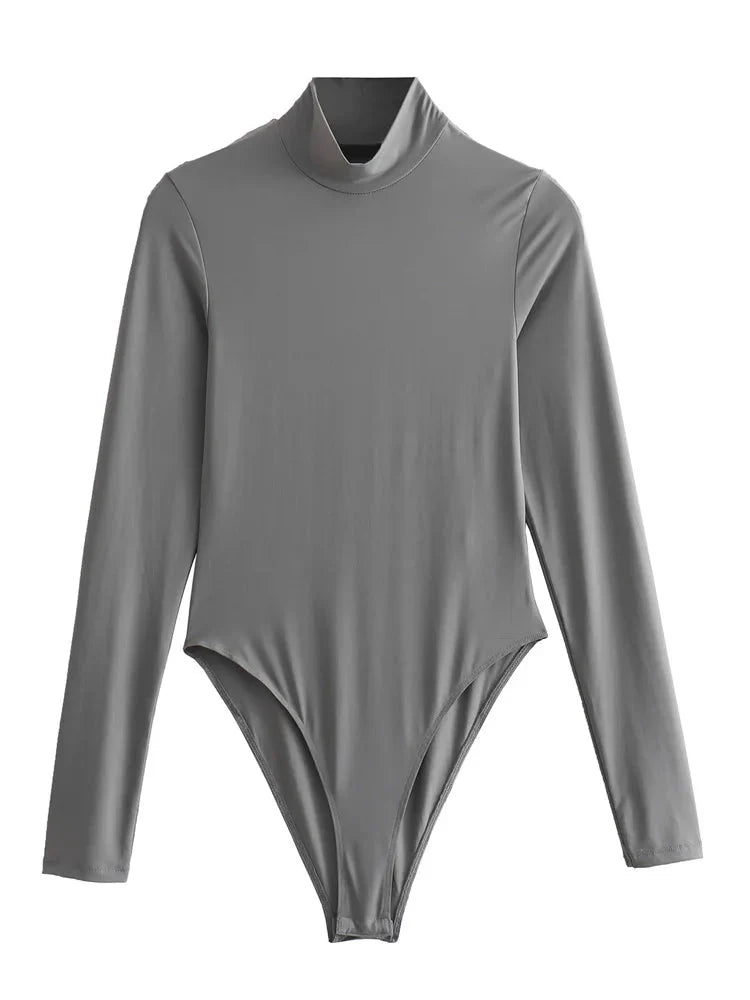 Stilla | Langærmet Rullekrave Bodysuit