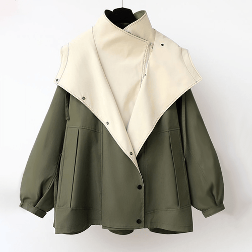Stilla | Lagen Trenchcoat med hætte
