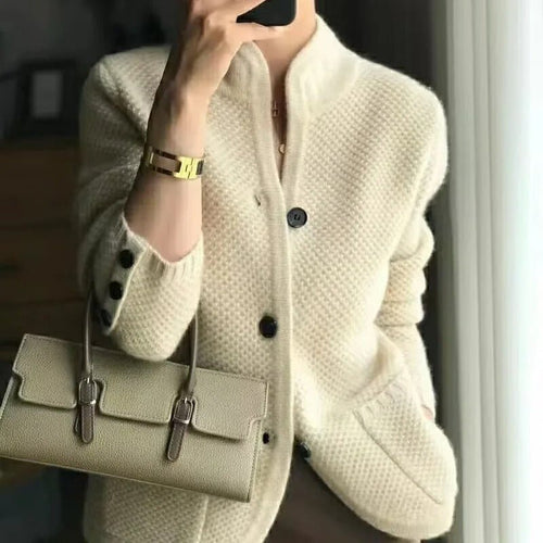 Stilla | Struktureret strikjakke