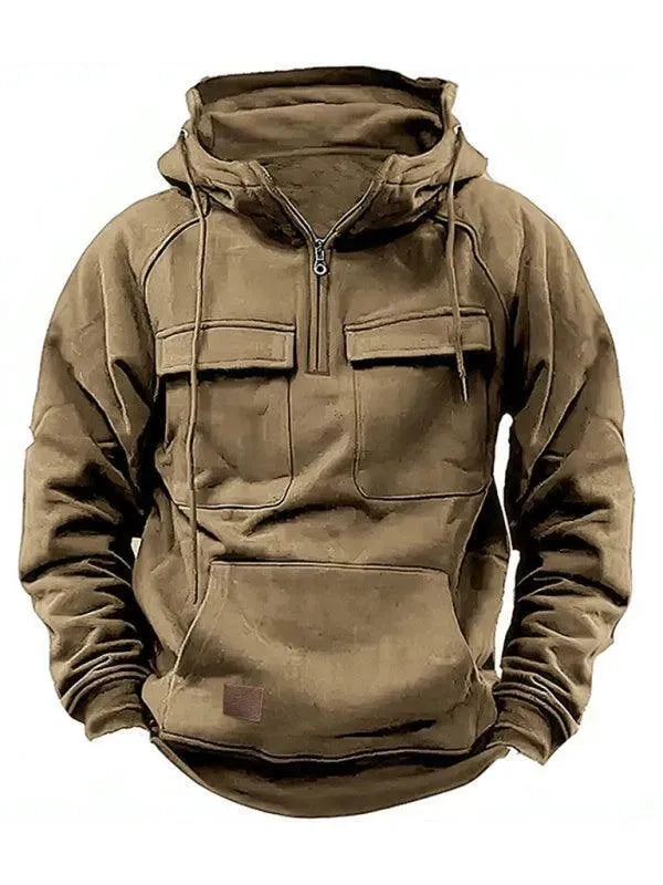 Stilla | Multifunktionelle Lommer Hoodie Herre Vinterjakke