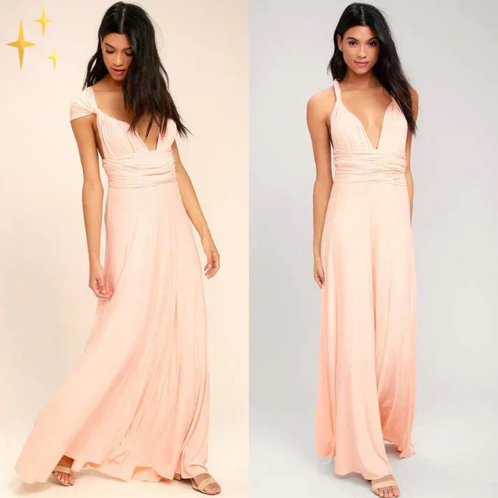 Stilla | Ombytningsbar Elegante Kjole I Et Alsidigt Omslags-look