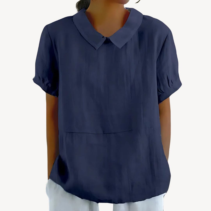 Stilla | Kvinders Krave Linned Mix Bluse