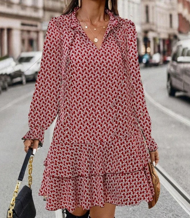 Stilla | Trendkjole Med Et Mønster