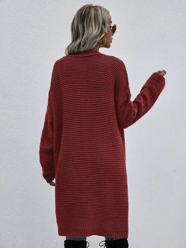 Stilla | Strik Lang Kvinder Strikjakke Pullover