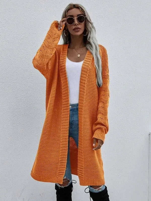 Stilla | Strik Lang Kvinder Strikjakke Pullover