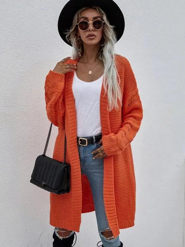 Stilla | Strik Lang Kvinder Strikjakke Pullover