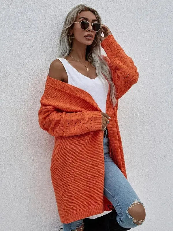 Stilla | Strik Lang Kvinder Strikjakke Pullover