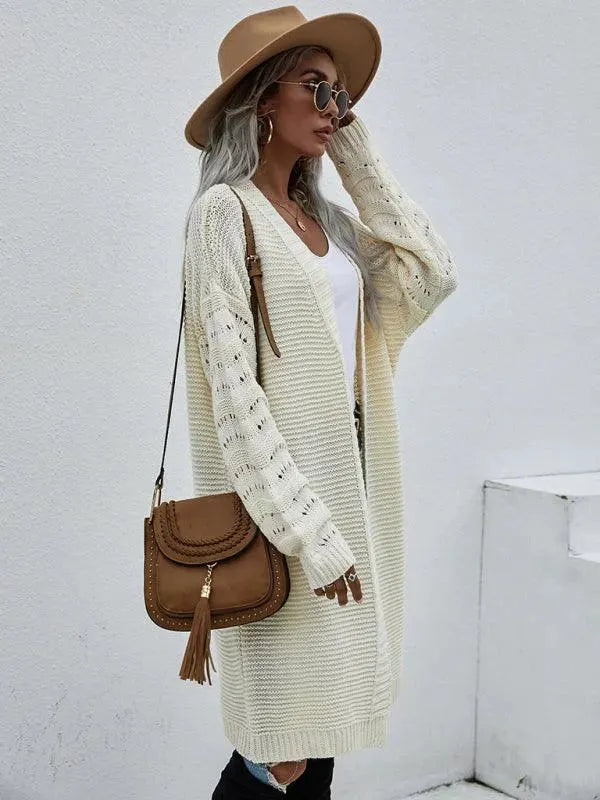 Stilla | Strik Lang Kvinder Strikjakke Pullover