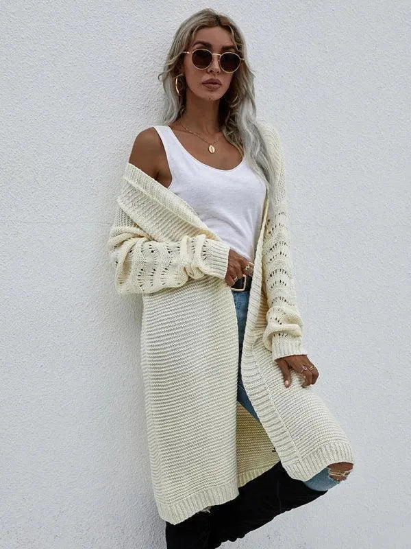 Stilla | Strik Lang Kvinder Strikjakke Pullover