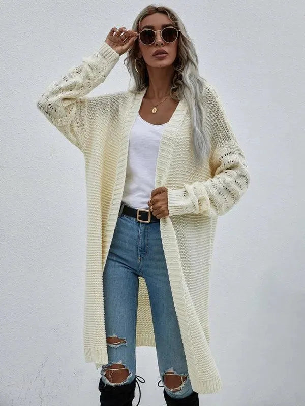 Stilla | Strik Lang Kvinder Strikjakke Pullover