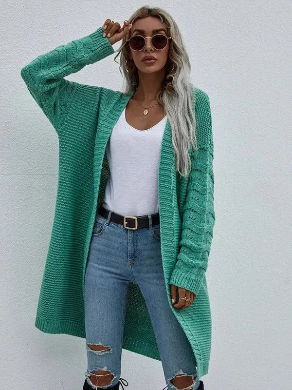Stilla | Strik Lang Kvinder Strikjakke Pullover