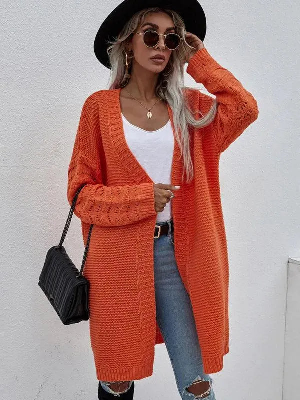 Stilla | Strik Lang Kvinder Strikjakke Pullover