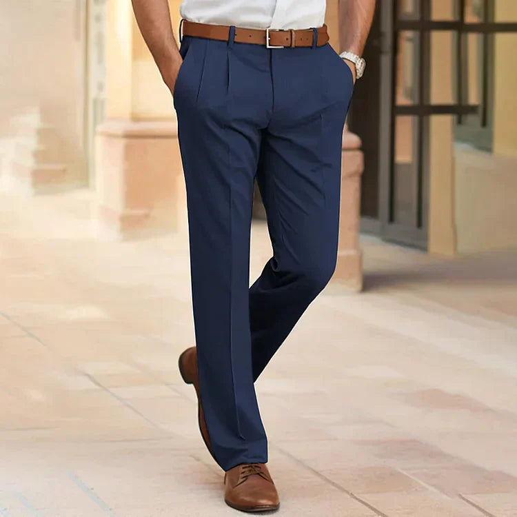 Stilla | Taljeret pasform Lige ben Presfold Cotton blanding