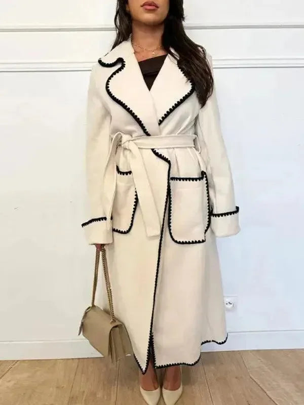Stilla | Oversized bælte kvinder trenchcoat
