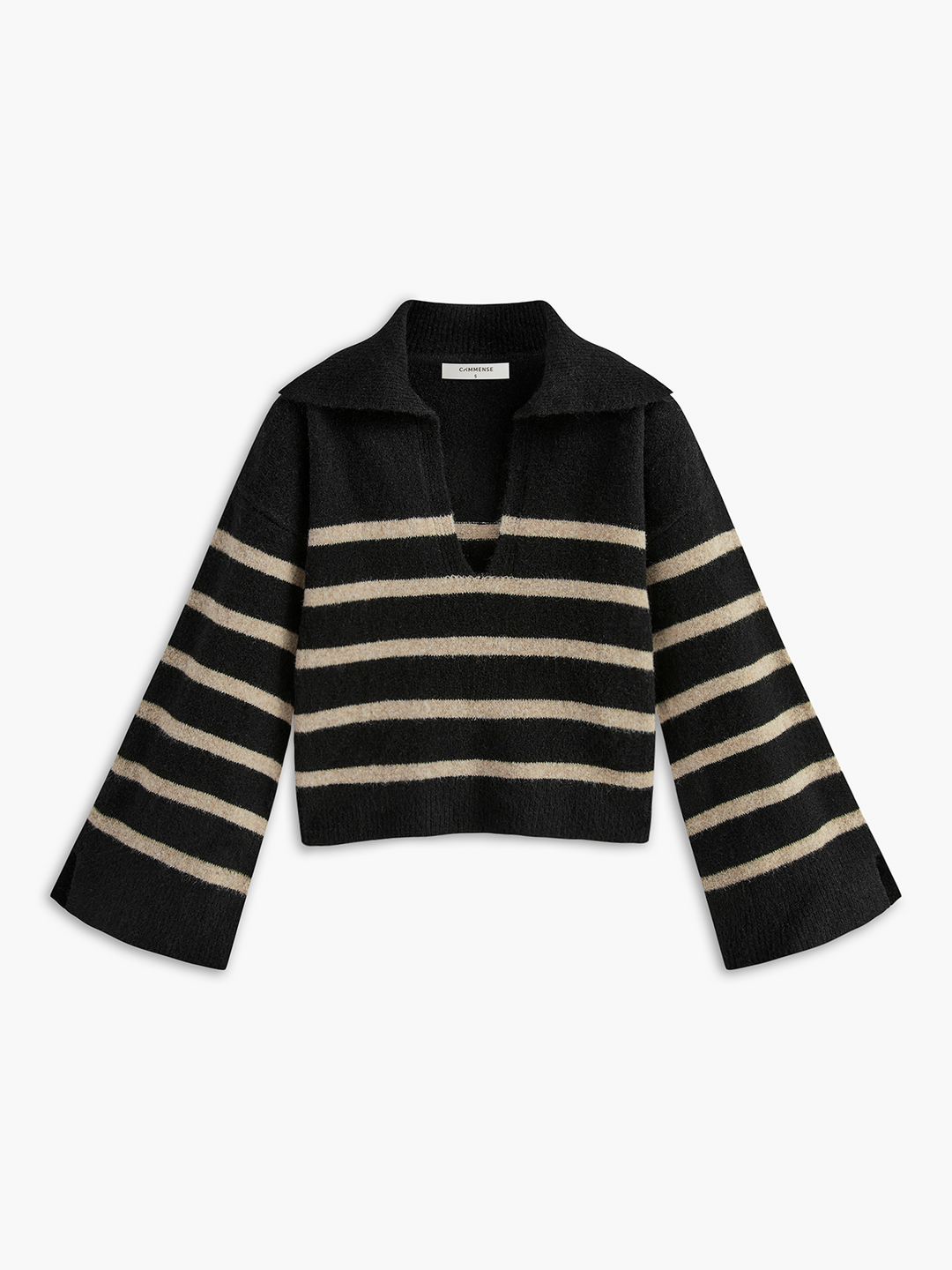 Stilla | Overdimensioneret Stribet Sweatshirt til kvinder
