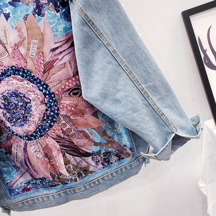 Stilla | Oversized Dame Denim Jakke
