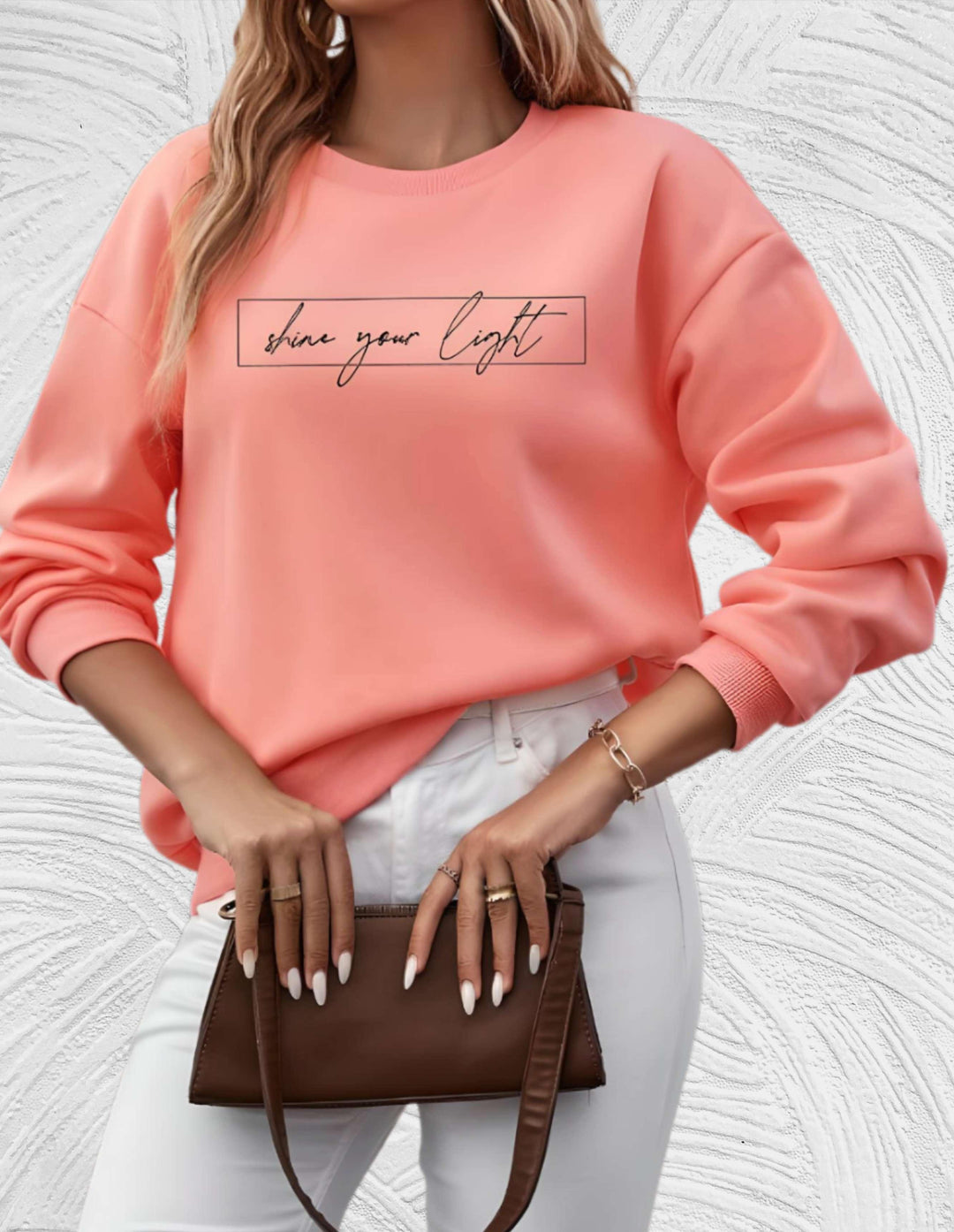 Stilla | Oversized dame sweater med rund halsudskæring