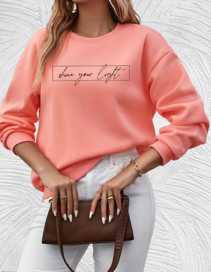 Stilla | Oversized dame sweater med rund halsudskæring