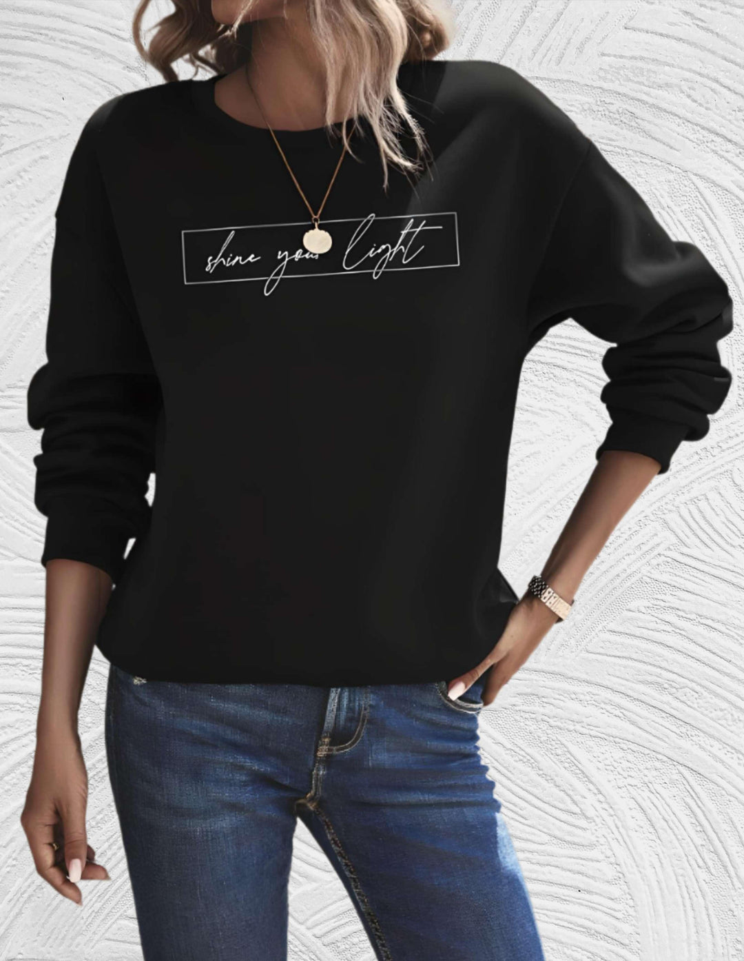Stilla | Oversized dame sweater med rund halsudskæring
