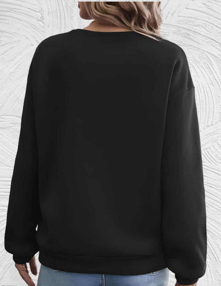 Stilla | Oversized dame sweater med rund halsudskæring