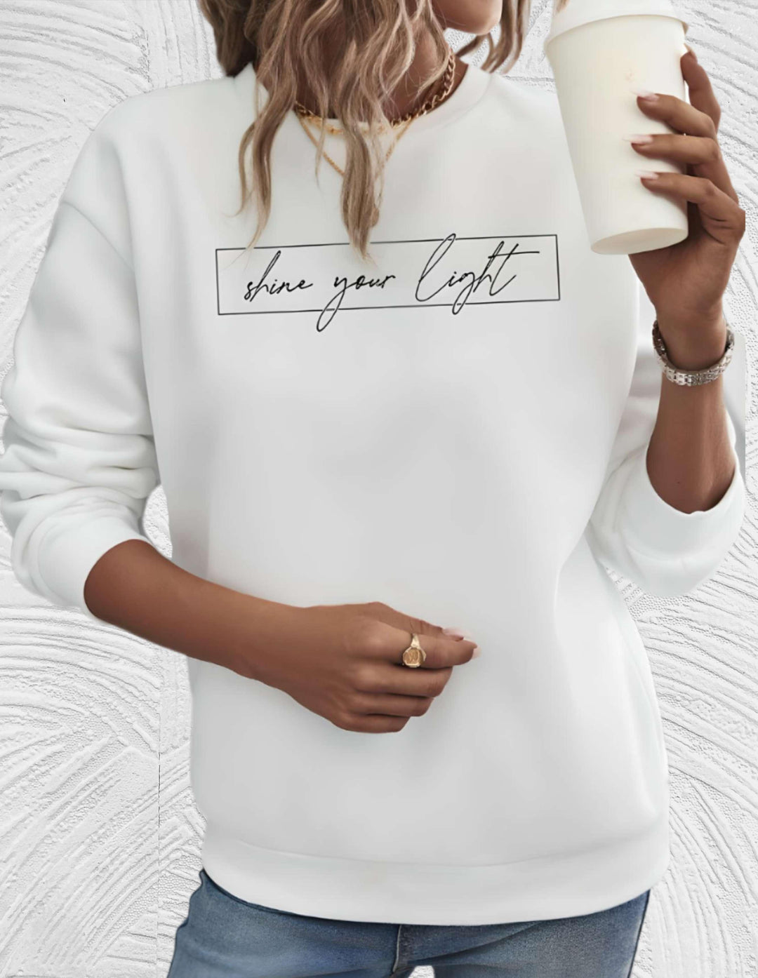 Stilla | Oversized dame sweater med rund halsudskæring
