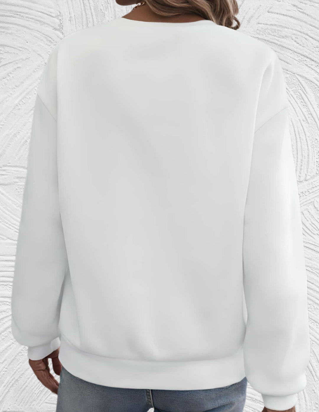 Stilla | Oversized dame sweater med rund halsudskæring