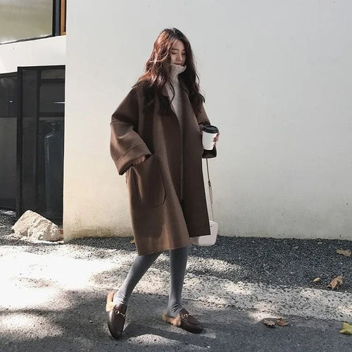 Stilla | Størrelser Uldblanding Trenchcoat