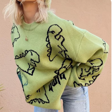Stilla | Oversized, Løs Strikpullover Fra Den