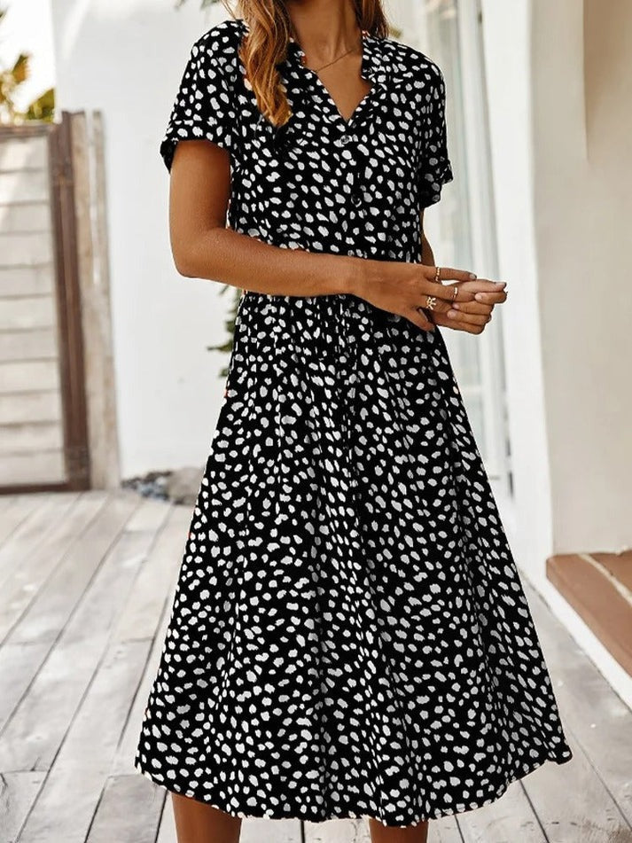 Stilla | Flowy Boho Stil Kjole
