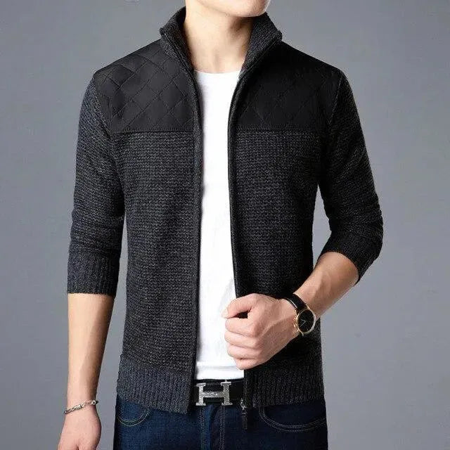 Stilla | Casual Strikjakke Pullover til Herrer