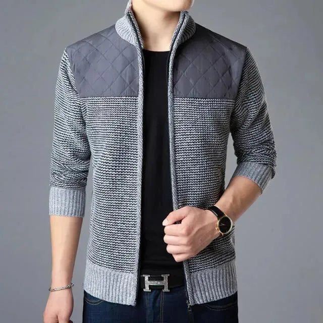 Stilla | Casual Strikjakke Pullover til Herrer