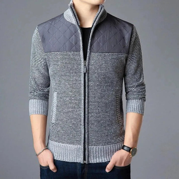 Stilla | Casual Strikjakke Pullover til Herrer