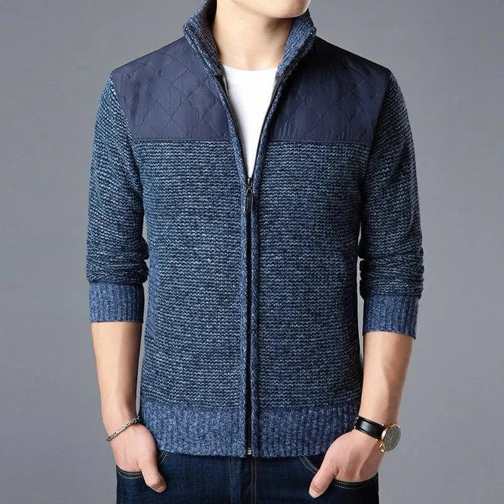 Stilla | Casual Strikjakke Pullover til Herrer