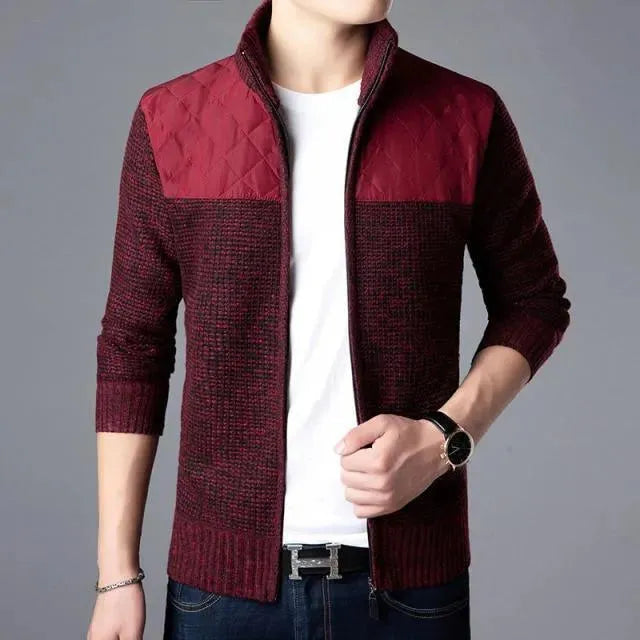 Stilla | Casual Strikjakke Pullover til Herrer