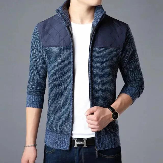 Stilla | Casual Strikjakke Pullover til Herrer