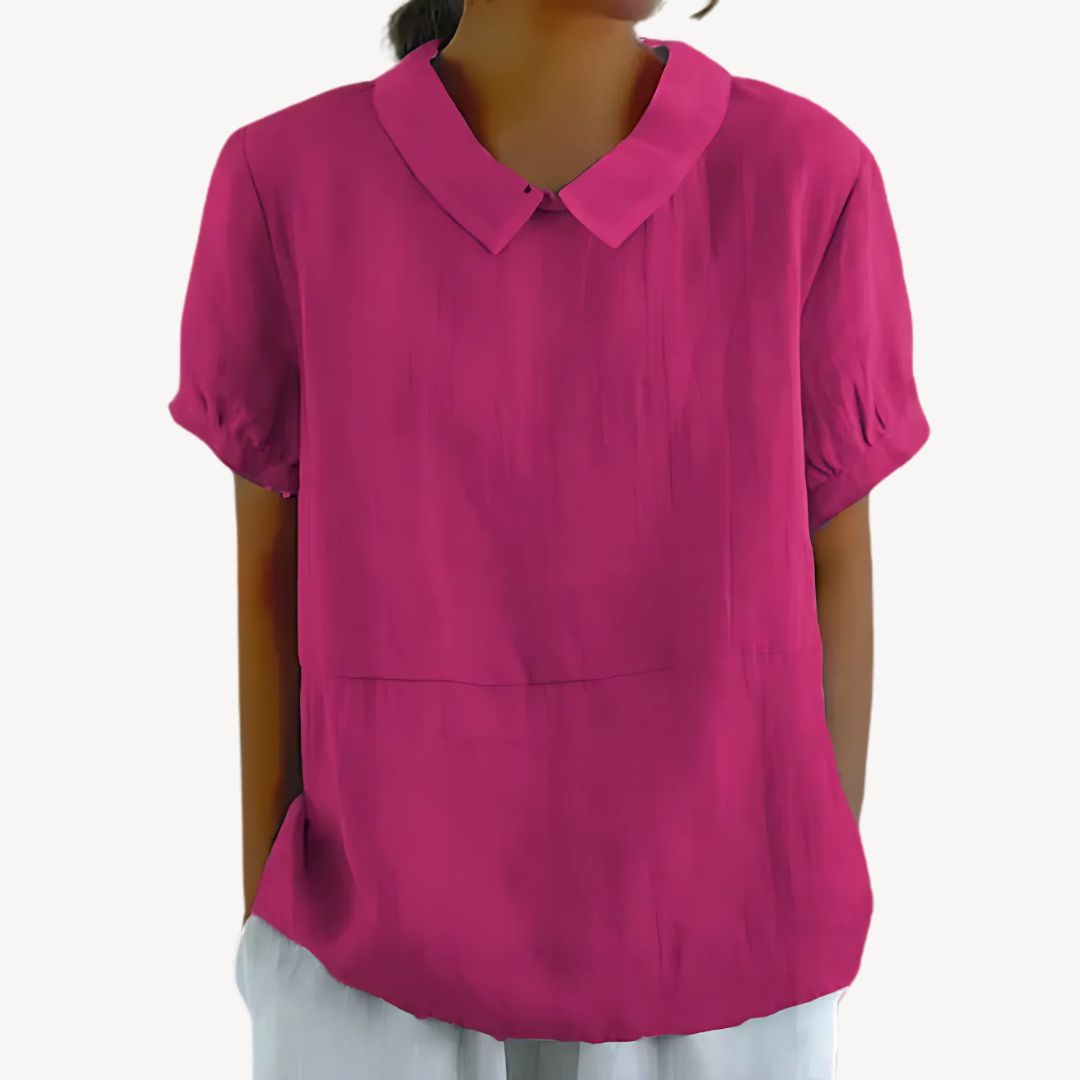 Stilla | Kvinders Krave Linned Mix Bluse