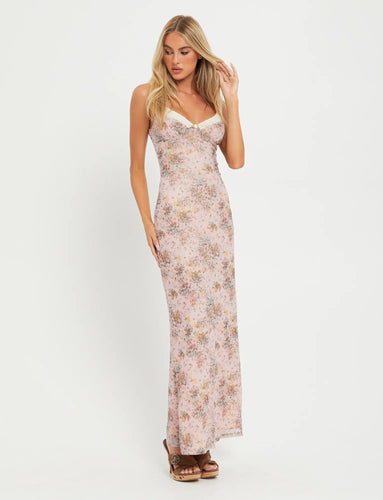 Stilla | Bodycon V-hals Maxikjole