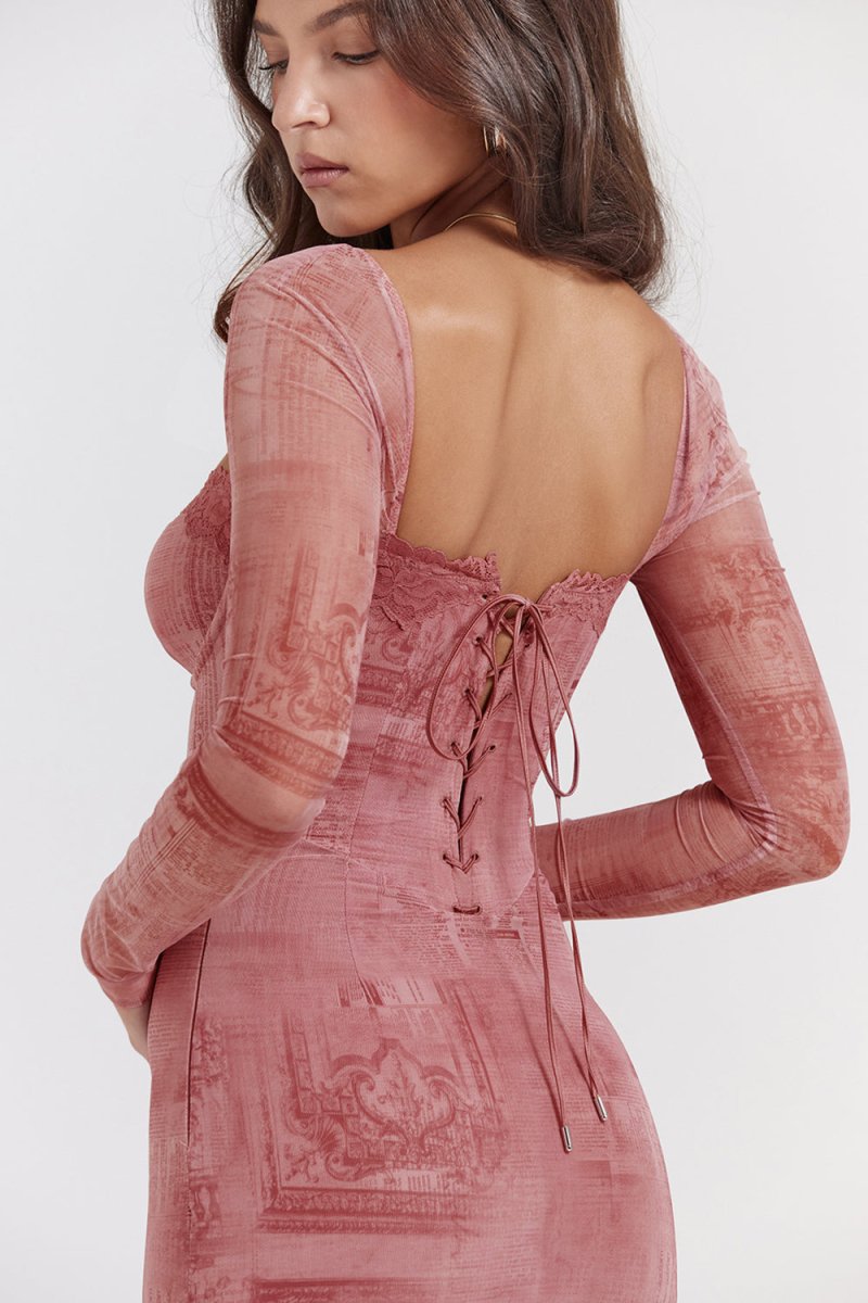 Stilla | Feminine Pink Kjole