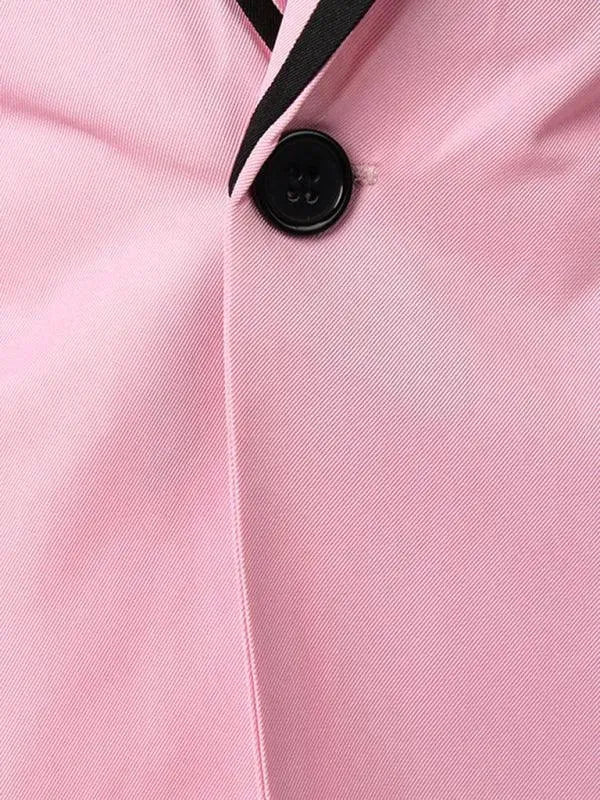 Stilla | Pink Slim Fit Herre Blazer