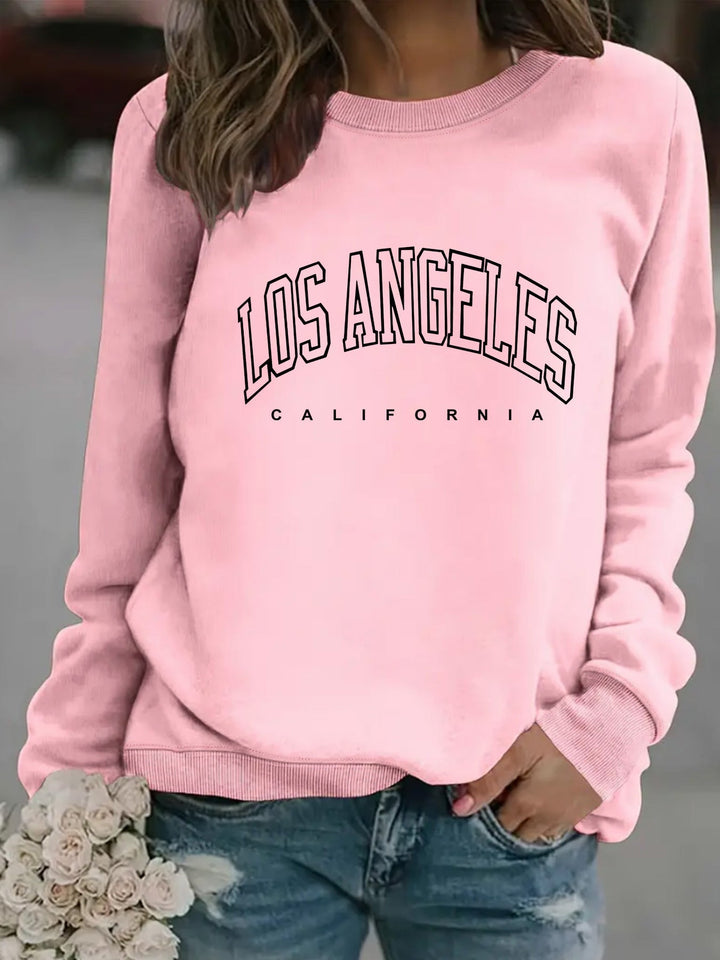 Stilla | Pullover Rundhals Los Angeles Til Kvinder